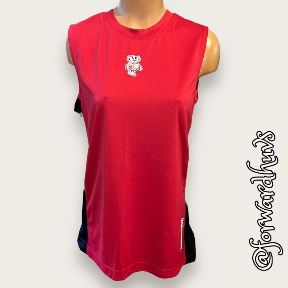 UW Wisconsin Madison Campus Heritage Muscle Tee-Shirt Unisex Medium
